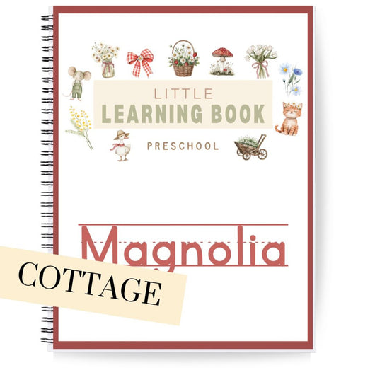 Little Learning Book – Personalized Preschool Activity Book (Reusable Dry-Erase)